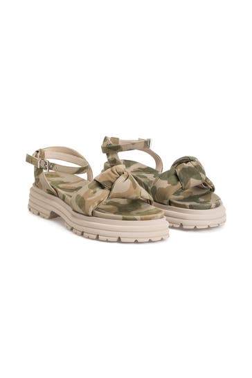 KENNEL & SCHMENGER Sandalen 'Profile' camouflage