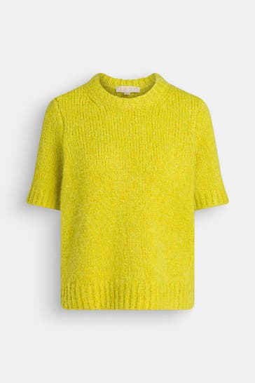 MICHAEL MICHAEL KORS Mustard-yellow Knit Shirt