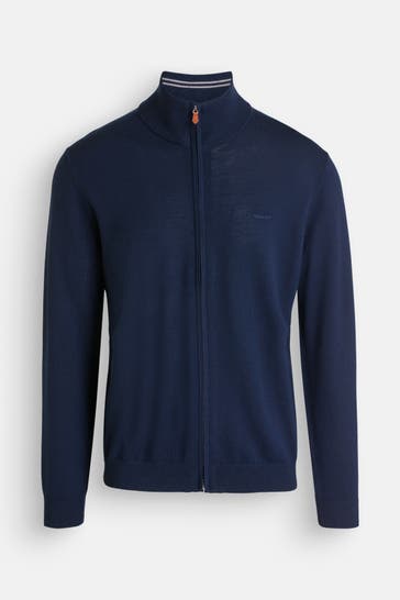GANT Wollstrickjacke navy