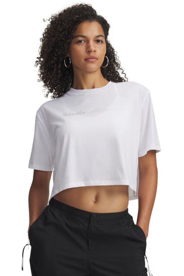 UNDER ARMOUR T-Shirt weiß