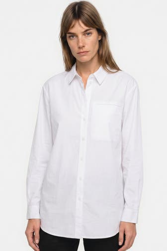 COMMA, Casual-Bluse weiß