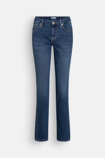 7 FOR ALL MANKIND Jeans dunkelblau slim