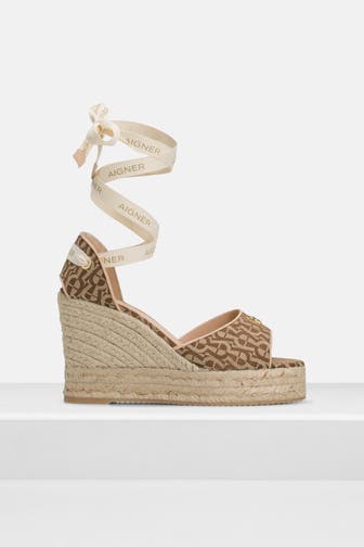 AIGNER Wedges braun