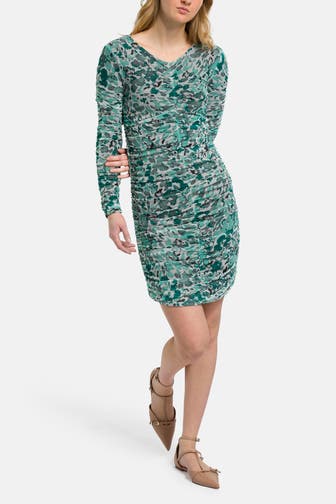 SOAKED Kleid 'Demara' gemustert