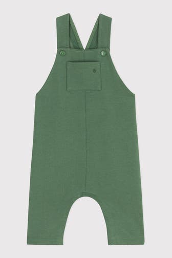 PETIT BATEAU Latzhose dunkelgrün