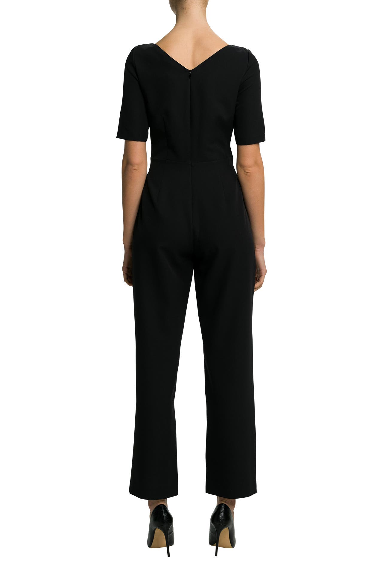 Comma jumpsuit schwarz best sale