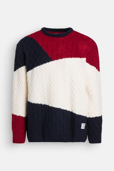PEPE JEANS Strickpullover 'Court' mehrfarbig