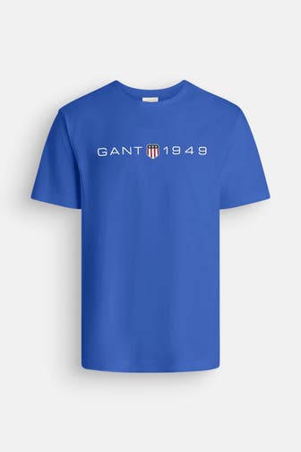 GANT T-Shirt azurblau