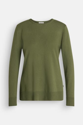 MAERZ MUENCHEN Wollpullover moosgrün