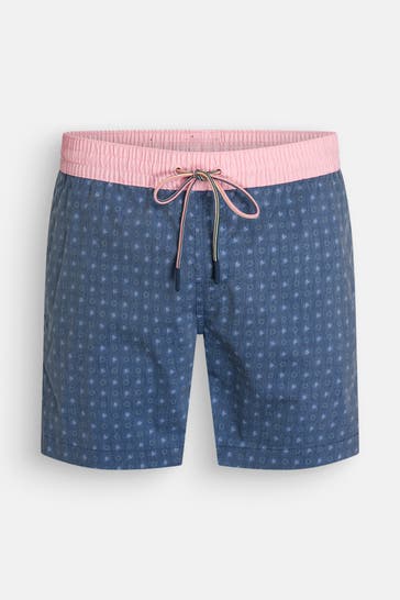 NEW ZEALAND AUCKLAND Badeshorts 'Bryce' gemustert