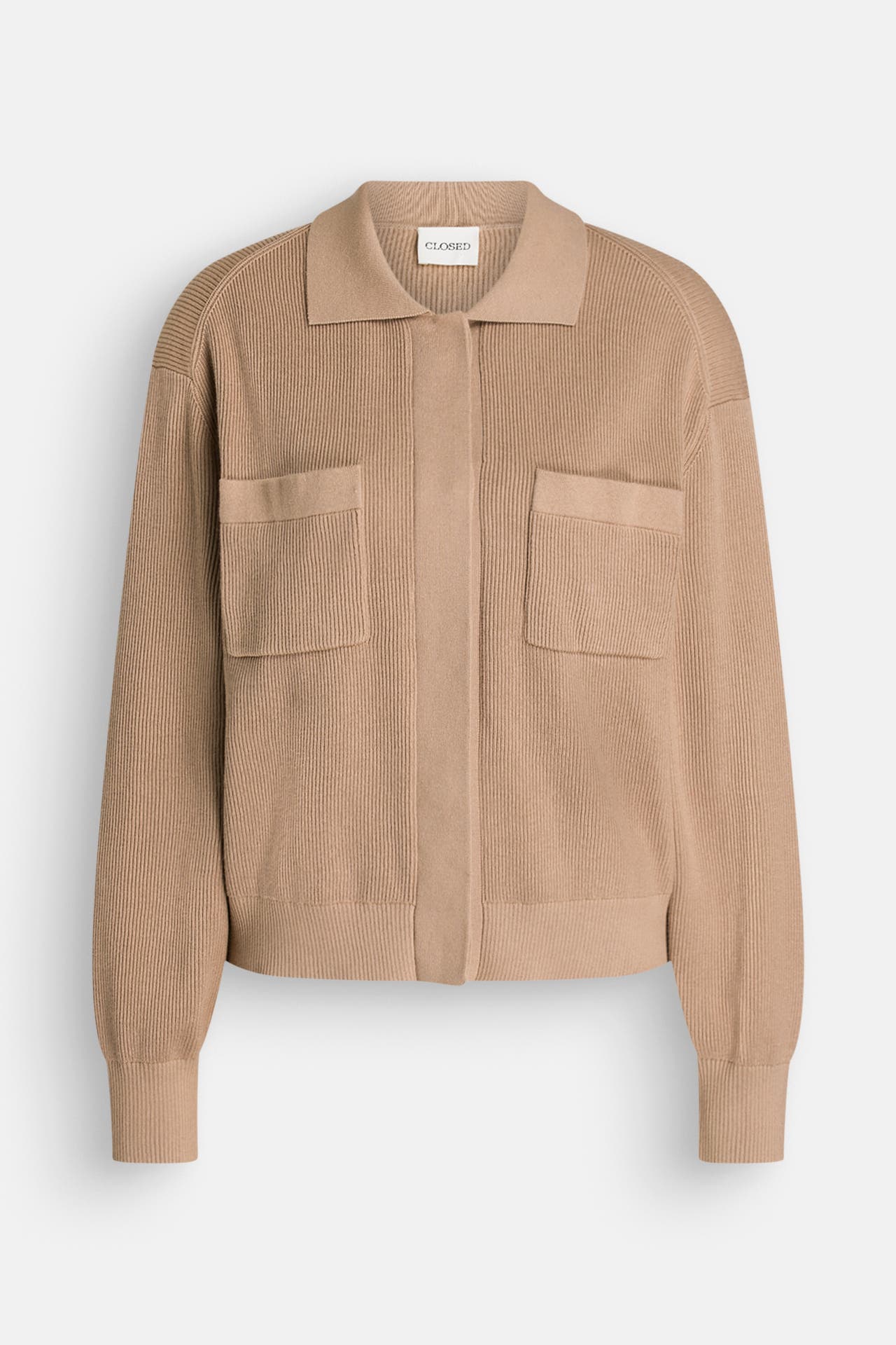 CLOSED Strickjacke hellbraun, Bild 1
