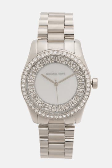 MICHAEL KORS Armbanduhr 'Lexington' silber
