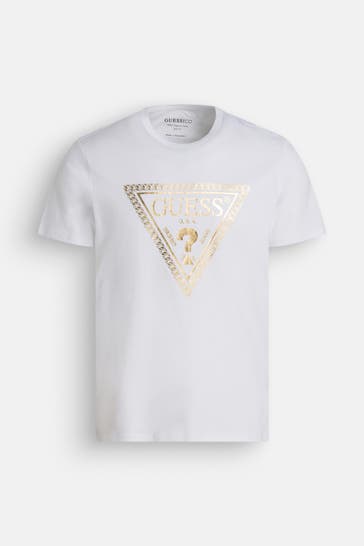 GUESS T-Shirt weiß