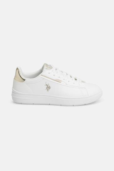 U.S. POLO ASSN. Sneaker 'Aris' weiß