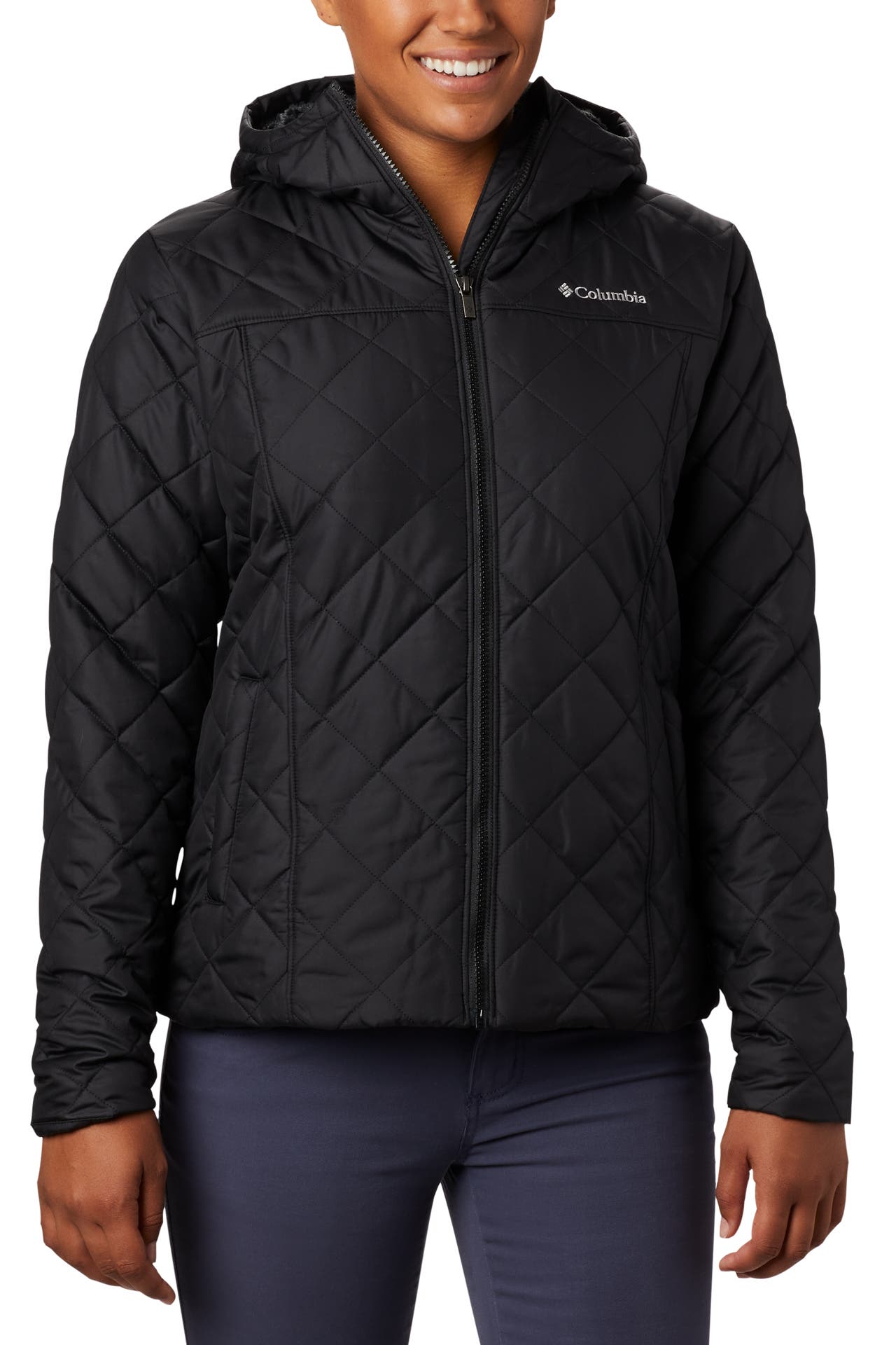 COLUMBIA Light-Steppjacke schwarz, Bild 1