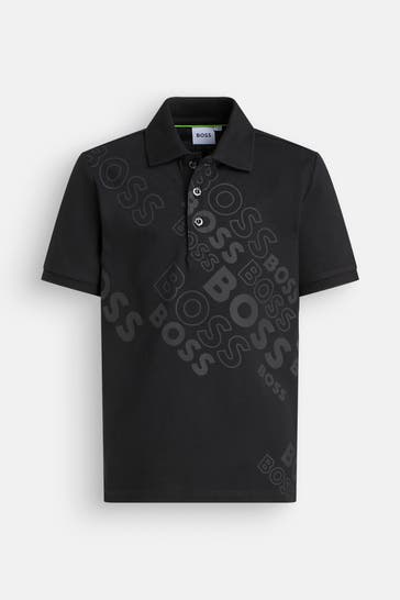 BOSS Polo-Shirt schwarz