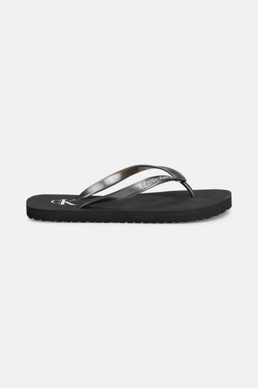 CK JEANS Zehentrenner schwarz