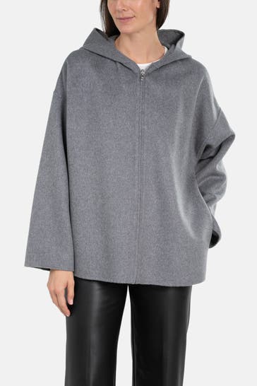 BOSS Wollmix-Mantel 'Cantera' gemustert