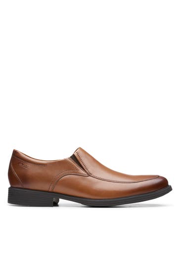 CLARKS Slipper 'Whiddon Step' cognac
