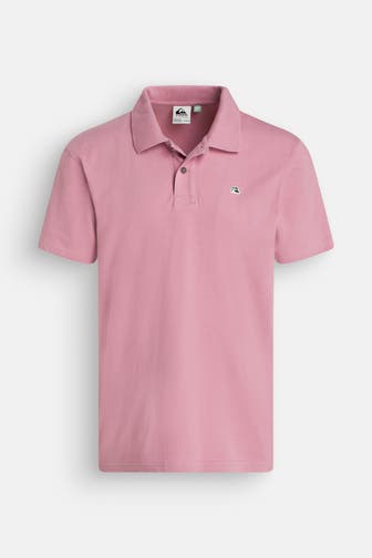 QUIKSILVER Polo-Shirt 'DNA' rosa