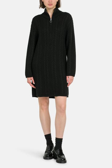 MARC O'POLO DENIM Strickkleid schwarz