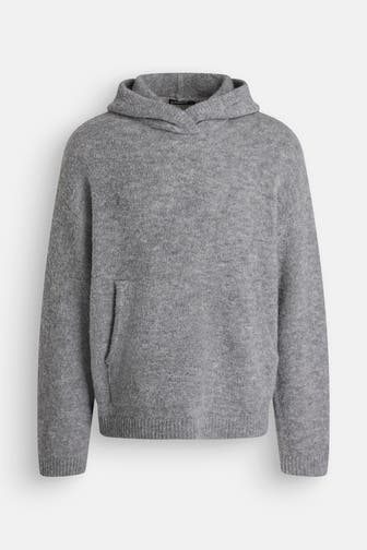 J.LINDEBERG Wollmix-Hoodie grau