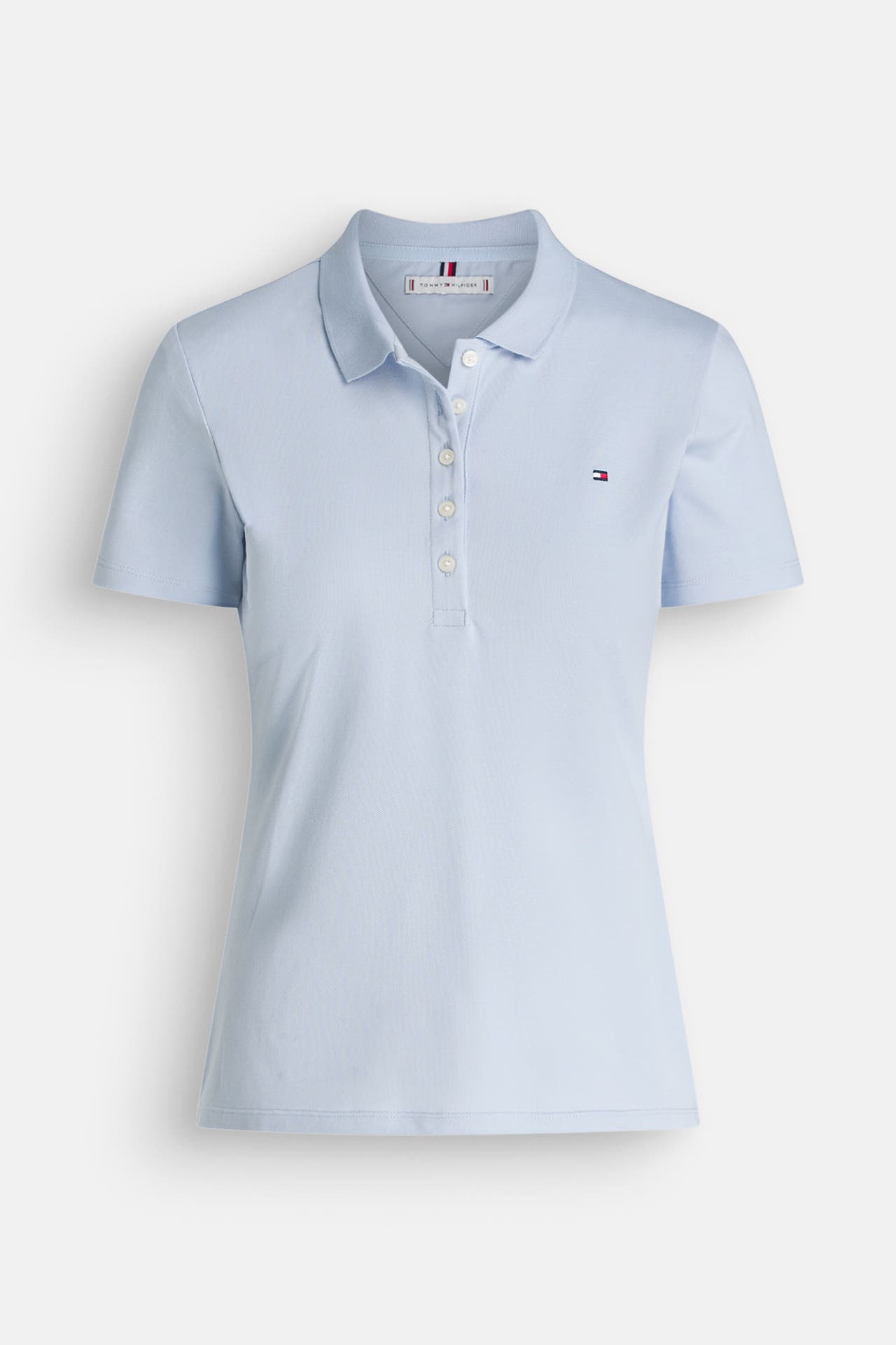 TOMMY HILFIGER Polo-Shirt hellblau, Bild 1