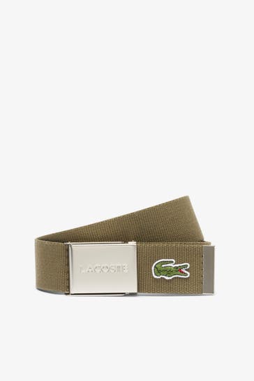 LACOSTE Gürtel khaki