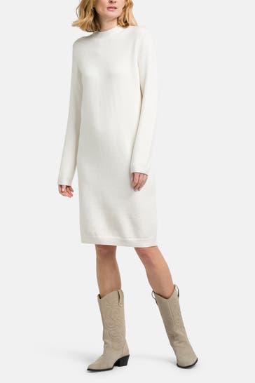 MARC O'POLO Strickkleid vanille