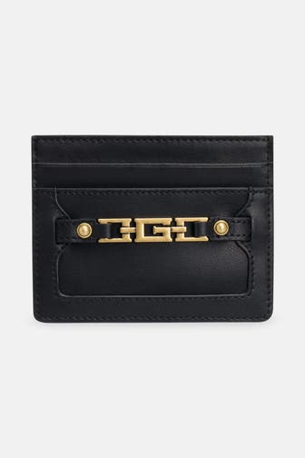 GUESS Kartenetui 'Christina' schwarz