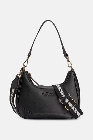 GUESS Schultertasche schwarz