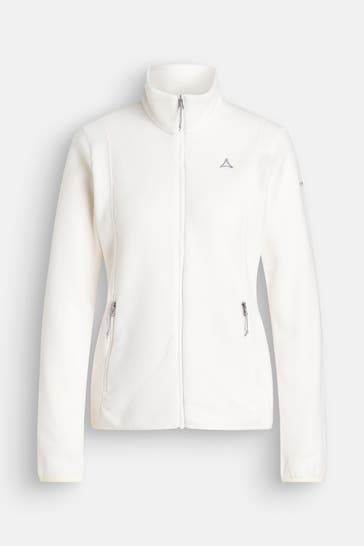 SCHÖFFEL Fleecejacke ecru