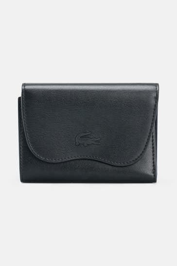 LACOSTE Geldbörse 'Lora' schwarz