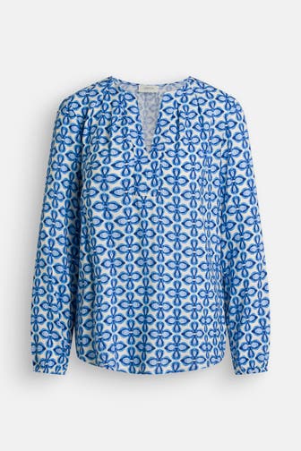 CARTOON Casual-Bluse gemustert