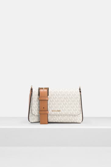 MICHAEL MICHAEL KORS Umhängetasche 'Nessa' creme