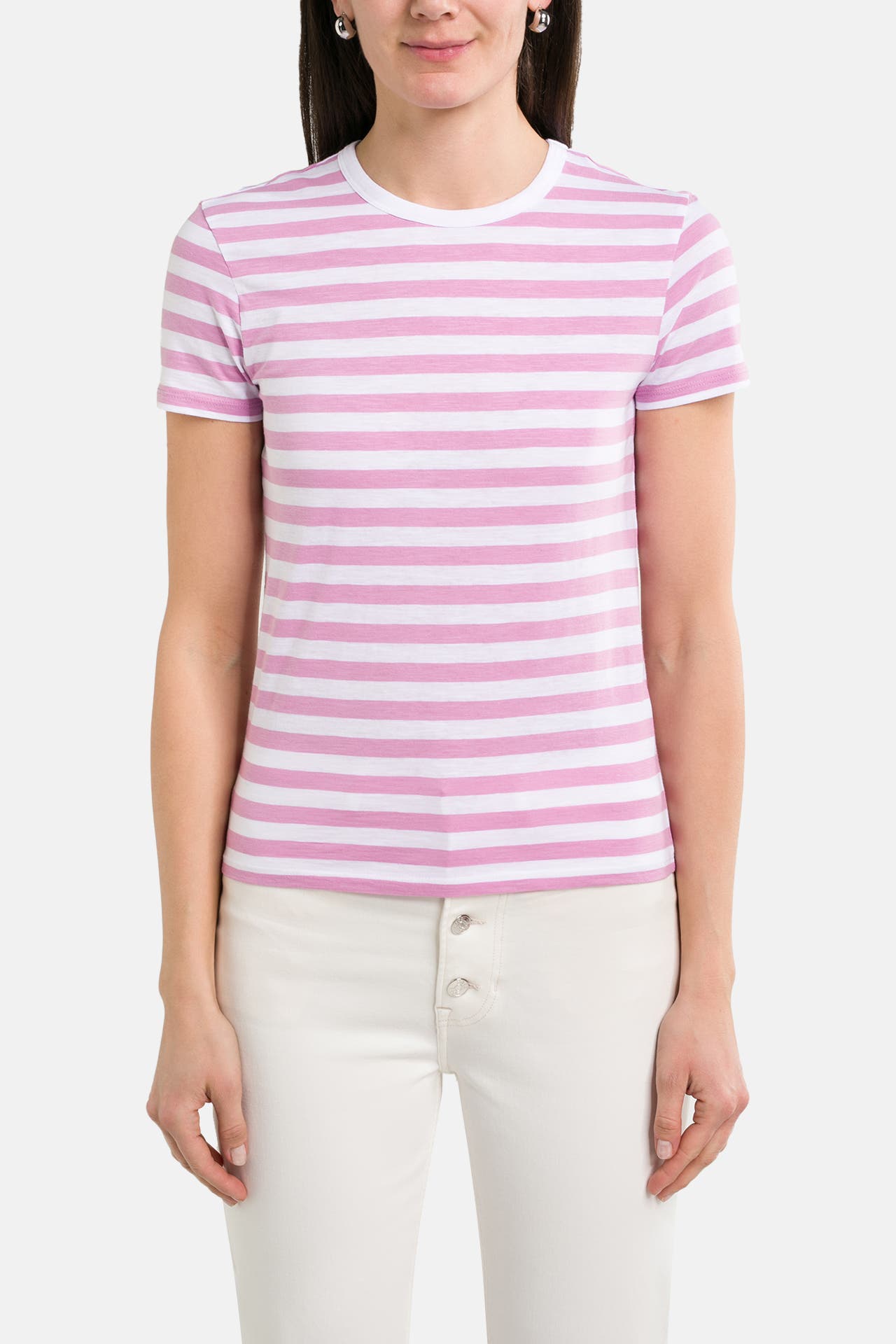 BOSS T-Shirt pink gestreift, Bild 1