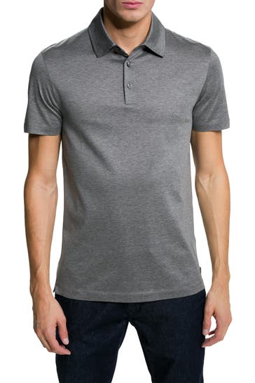BALDESSARINI Polo-Shirt 'Piter' anthrazit