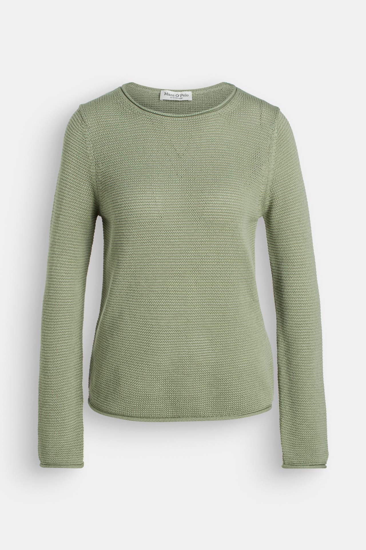 MARC O'POLO Strickpullover graugrün, Bild 1