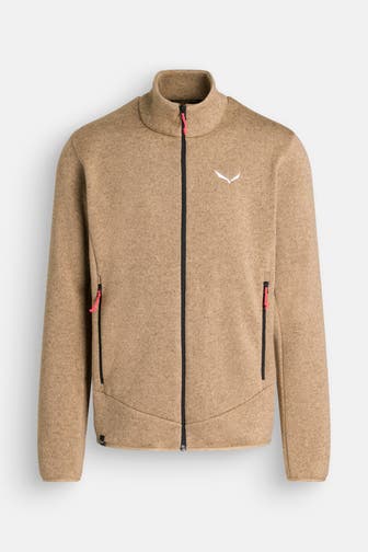 SALEWA Fleecejacke 'Puez Rocca' hellbraun