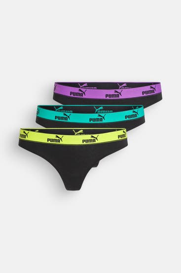 PUMA - 3er-Pack Strings schwarz