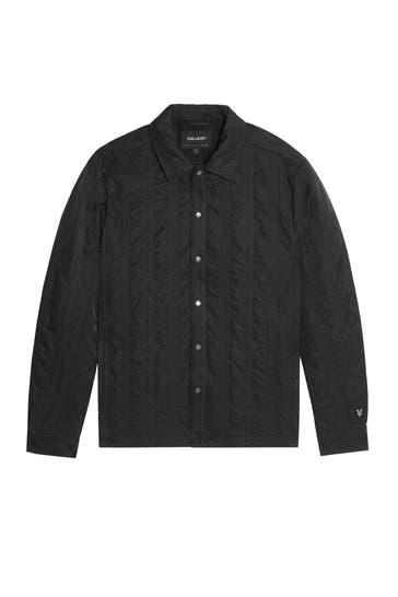 LYLE&SCOTT Overshirt schwarz
