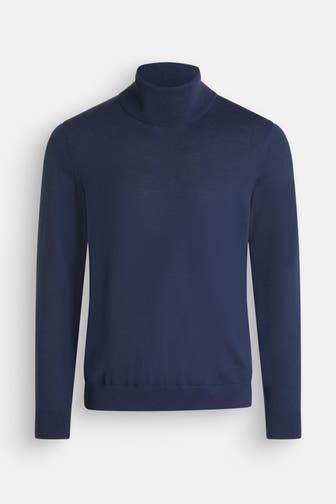 MARC O'POLO Rollkragenpullover dunkelblau