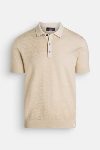 PEUTEREY Strick-Polo beige