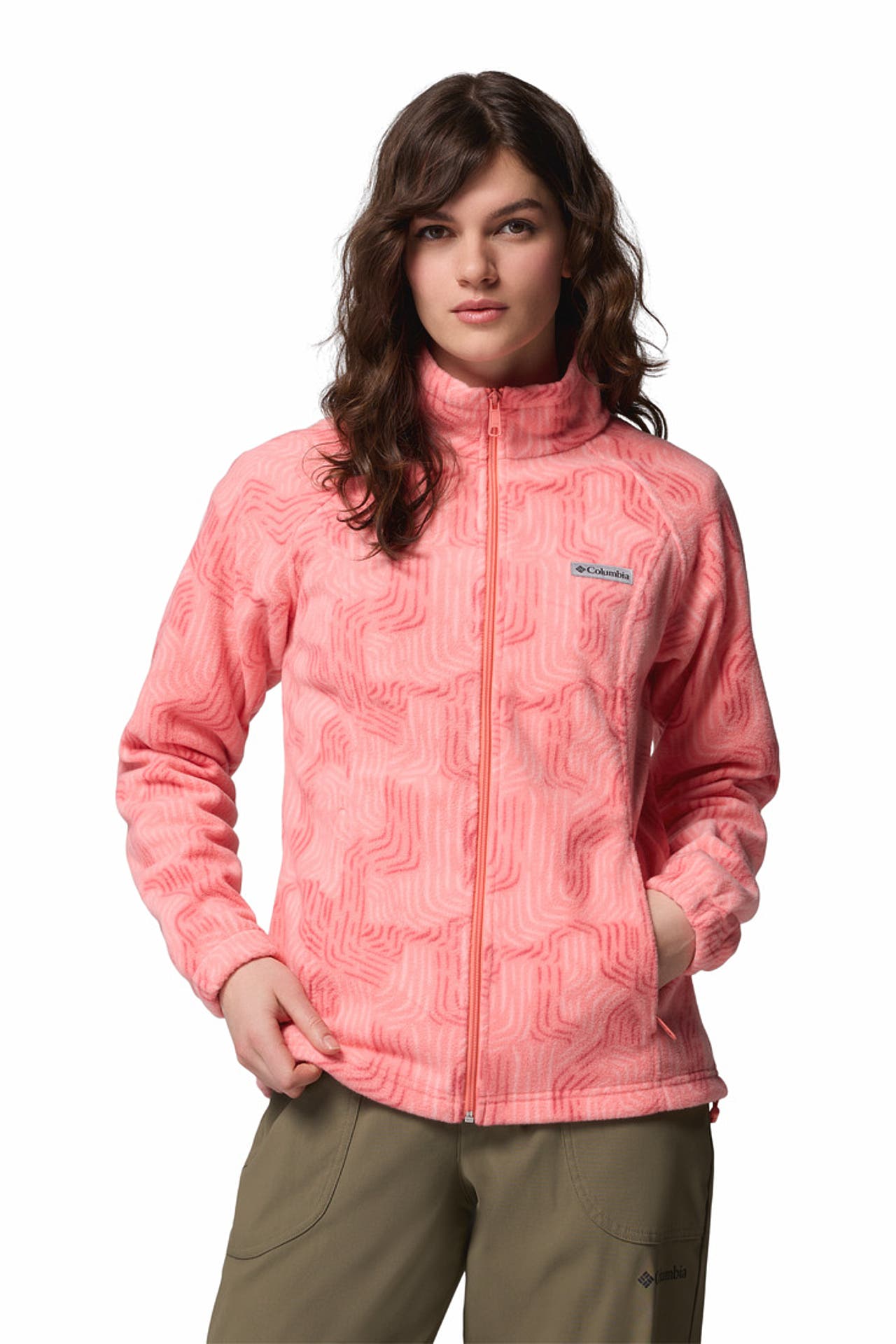 COLUMBIA Fleecejacke 'Benton Springs' koralle, Bild 1