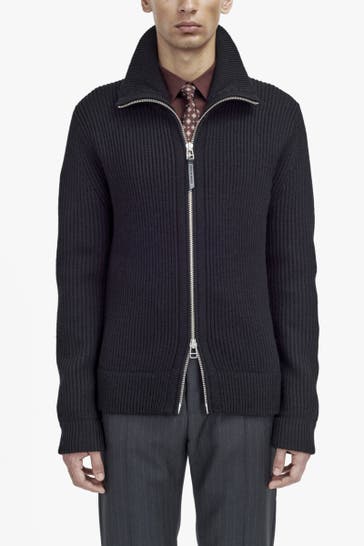 TIGER OF SWEDEN Wolljacke 'Niall' schwarz