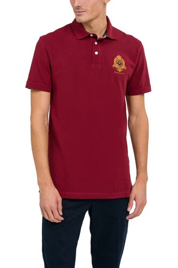 HACKETT - Polo-Shirt weinrot