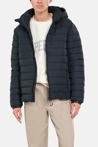 SUPERDRY Steppjacke navy
