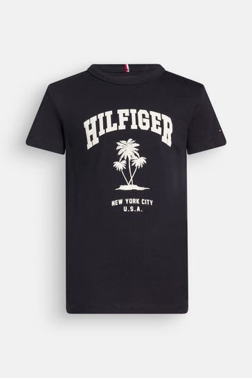 TOMMY HILFIGER T-Shirt nachtblau