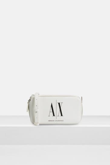 ARMANI EXCHANGE Umhängetasche weiß