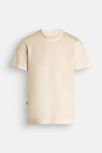 COLOURS & SONS T-Shirt hellgelb meliert